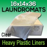 Clear Wash & Fold 16X14X36 HEAVY LINER